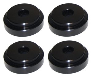 Mitsubishi Evolution Rear Differential Mount Inserts - Torque Solution - Billet - `03-`06 Mitsubishi Evolution Rear Differential Mount Inserts - Torque Solution - Billet - `03-`06